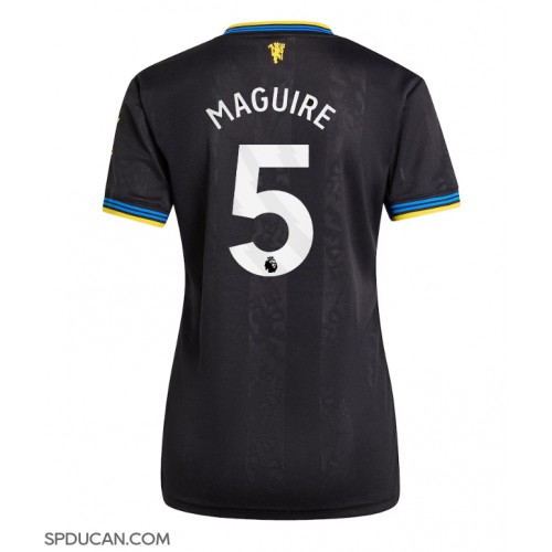 Zenski Nogometni Dres Manchester United Harry Maguire #5 Rezervni 2025-26 Kratak Rukav